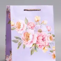 Пакет подарочный ламинированный &laquo;Цветочная симфония&raquo;, 18&times;22.3&times;10 см