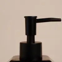 Дозатор для мыла SL Home &laquo;Артемида&raquo;, 380 мл, чёрный
