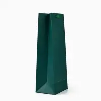 Пакет ламинированный под бутылку &laquo;Подарок&raquo;, глиттер, 13&times;36&times;10 см
