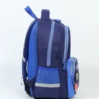 Ранец с эргономичной спинкой текстильный "Пиксели"