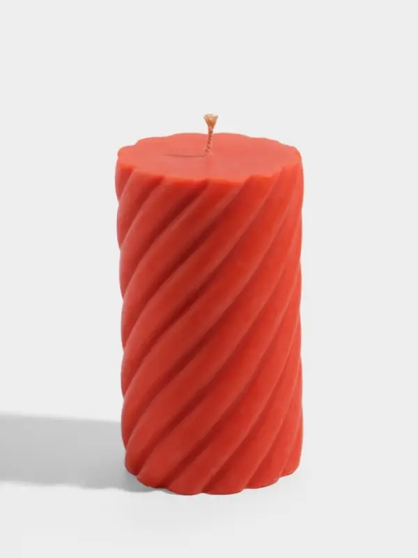 Свеча &laquo;Столб&raquo;, 7.5&times;7.5&times;15 см, соевый воск, МИКС