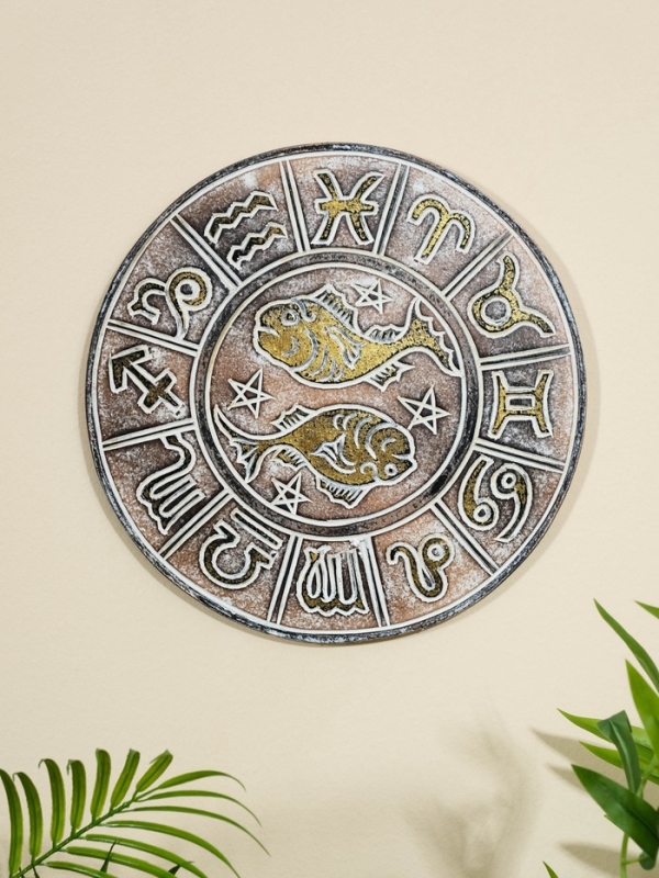 Панно резное МДФ "Рыбы", 30х30х2 см