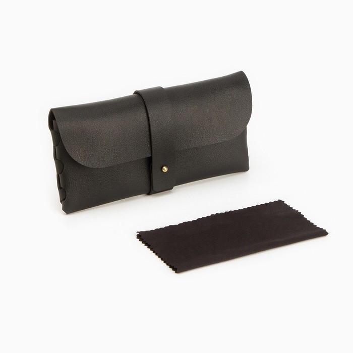 Очки солнечные круглые, uv 400, кожаные шторки, дужка 14.1 см, ширина 12.1 см, линза 5.2 х 5 см, чер Очки солнечные круглые, uv 400, кожаные шторки, дужка 14.1 см, ширина 12.1 см, линза 5.2 х 5 см, чер