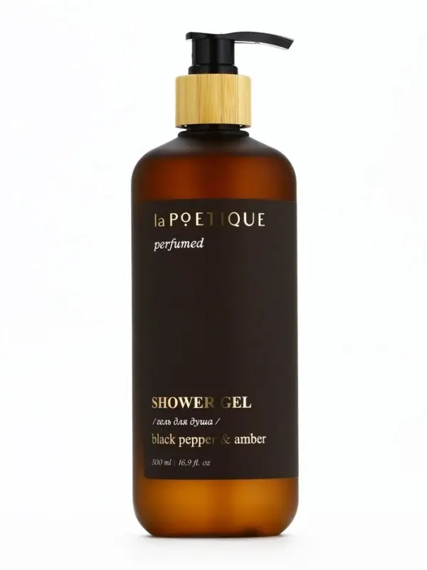 Гель для душа парфюмированный, аромат Black pepper, 500 мл, laPOETIQUE