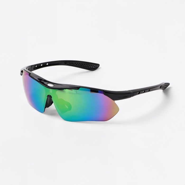 Очки солнечные спортивные велосипедные, uv 400, дужка 11.7 см, ширина 16.5 см Очки солнечные спортивные велосипедные, uv 400, дужка 11.7 см, ширина 16.5 см