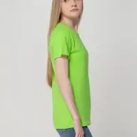 Футболка женская T-bolka Lady зеленое яблоко, размер S