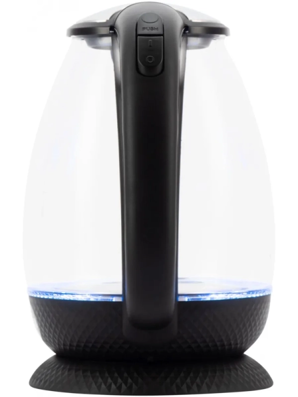 Чайник HYK-G3804 1,7л 2200Вт черный (стекло)