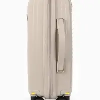 Чемодан на съёмных колёсах, 18", кодовый замок, 33&times;16&times;49 см, светло-бежевый