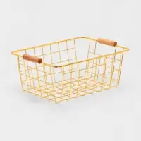 Корзина для хранения "Голден" 24.5*18*10 см, цвет золотой Корзина для хранения "Голден" 24.5*18*10 см, цвет золотой
