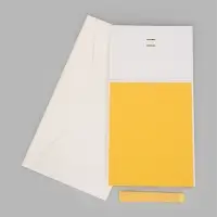 Коробка подарочная на магните с бантом, 26&times;26&times;12 см, самосборная, бело-золотая