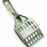 Совок для кошачьего туалета &laquo;Мур Мяу&raquo;, 22.5&times;9.5&times;4 см, пластик, цвет фисташковый