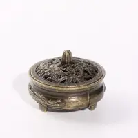 Курильница для благовоний "Дракон и феникс" 4х4х3 см