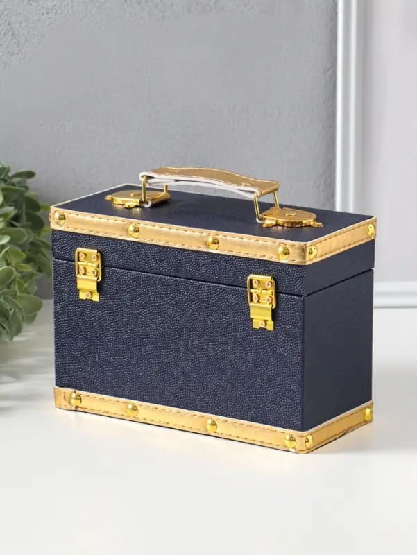 Шкатулка дерево "Синий туман" 20х9х14 см