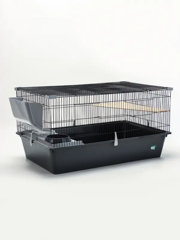 Клетка для шиншилл &laquo;Пижон&raquo; №11, складная, 80&times;50&times;46 см, серая