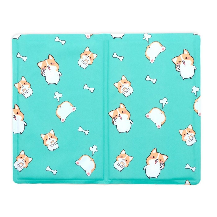 Коврик охлаждающий (гель), 50 х 40 см, корги Коврик охлаждающий (гель), 50 х 40 см, корги