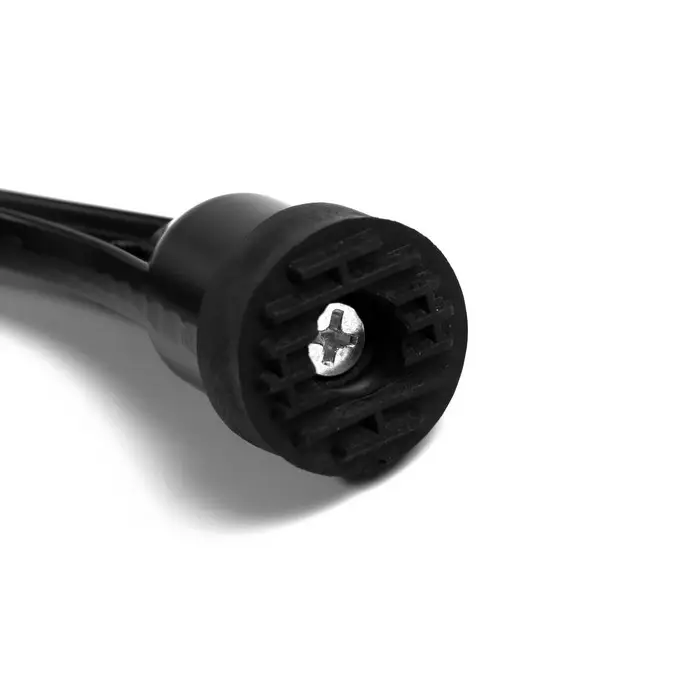 Фиксатор дверной LOCKLAND, &laquo;козья ножка&raquo;, цвет черный