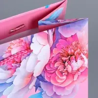 Пакет подарочный ламинированный "Радость" 26 х 12 х 32 см