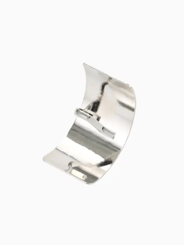 Заколка для волос &laquo;Крючок&raquo;, 4.5&times;2.5 см, серебро