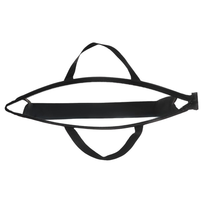 Папка с ручками А4, 335 х 235 х 55 мм, пластиковая, ручки-тесьма, Calligrata "Котик панда"