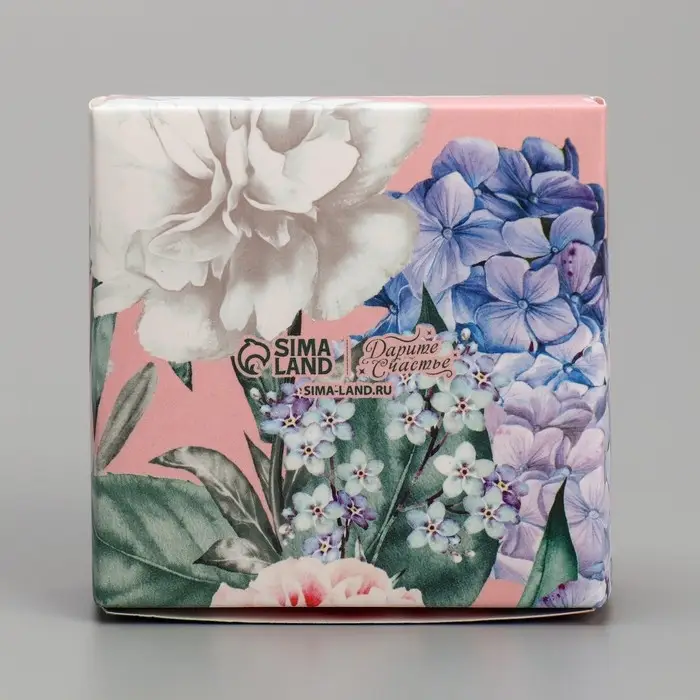 Коробка под бижутерию, упаковка, «Цветы», 7.5 х 7.5 х 3 см Коробка под бижутерию, упаковка, «Цветы», 7.5 х 7.5 х 3 см