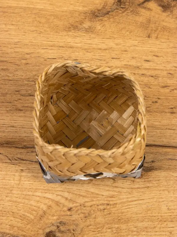 Корзинка &laquo;Енот&raquo;, 10&times;10&times;13 см, бамбук