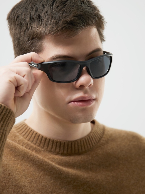 Очки солнцезащитные спортивные, uv 400, ширина 14.1 см, дужка 14.3 см, высота 5.3 см, желтые 10807 Очки солнцезащитные спортивные, uv 400, ширина 14.1 см, дужка 14.3 см, высота 5.3 см, желтые 10807