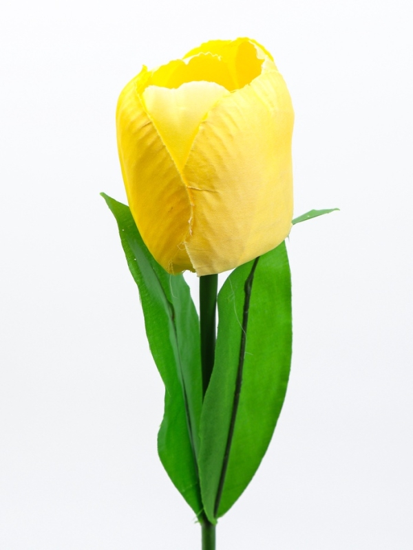 Штекер с подсветкой  Штекер с подсветкой "Тюльпан" желтый, 8х70см