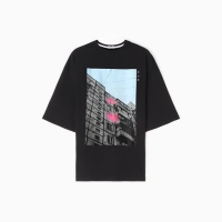 Футболка мужская KAFTAN "Окна", черный, р. 54