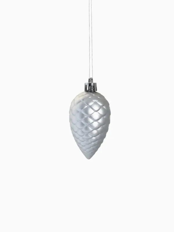 Ёлочные игрушки 12 шт. &laquo;Шишка&raquo; 6 см, МИКС