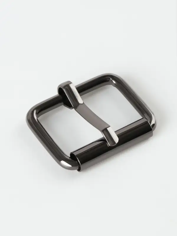 Пряжка проволочная, 3.2&times;2.8 см, 25 мм, 5 шт., цвет чёрный никель