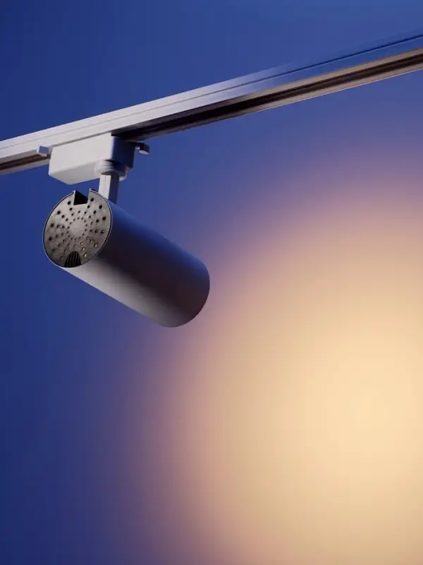 Трековый светильник Luazon lighting, TSL-013, 30 Вт, 2100 Лм, 2800K, белый, свечение тёплое белое