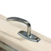 Окно, 30×30см, однокамерный стеклопакет, осина Окно, 30×30см, однокамерный стеклопакет, осина