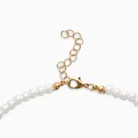 Кулон на жемчужной нитке "Вишня", цветной Кулон на жемчужной нитке "Вишня", цветной