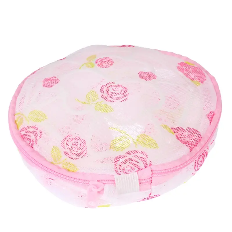 VETTA Мешок для стирки белья, цилиндр, на замке, пластик, полиэстер, d15х16h см, 4 дизайна