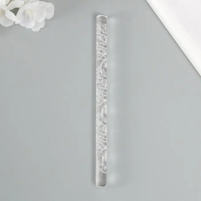 Скалка для творчества акрил &laquo;Пальмы&raquo;, 16&times;1 см