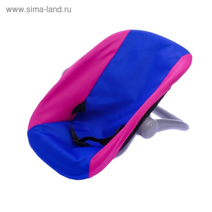 Коляска для кукол, с переноской, трёхколёсная, металлический каркас Коляска для кукол, с переноской, трёхколёсная, металлический каркас