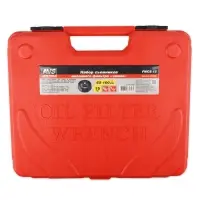 Набор съемников масляного фильтра тип "чашка" (65-100 мм) 15 пр. в кейсе AVS FWCS-15