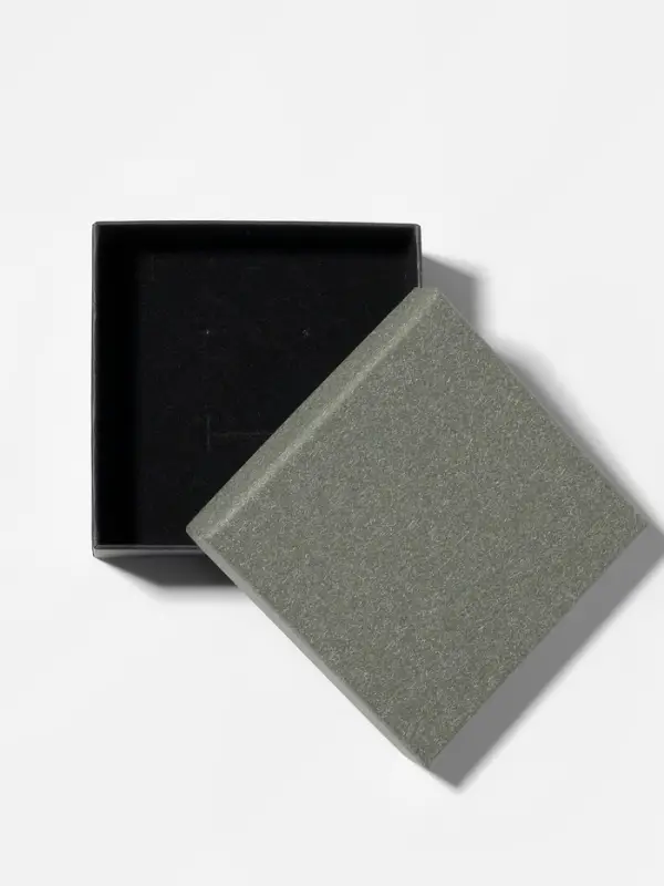 Коробочка подарочная под набор «Лофт», 9×9 см, серая Коробочка подарочная под набор «Лофт», 9×9 см, серая