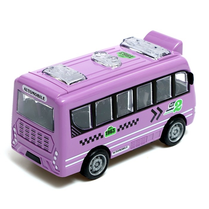 Автобус инерционный «Пассажирский», МИКС Автобус инерционный «Пассажирский», МИКС