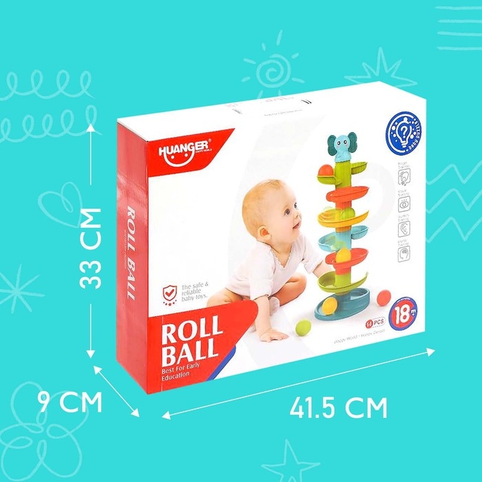 Пирамидка «Слоник», 7 элементов Пирамидка «Слоник», 7 элементов