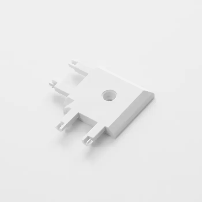 Коннектор угловой SLIM г-образный, 4-жильный, белый, 0.7&times;4&times;2 см