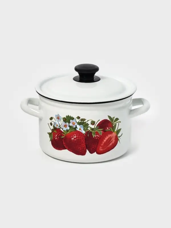 Кастр.цил.борт. 3л (белая)СА