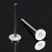 Швензы «Гвоздики» для изготовления пусет, 4 мм (набор 5пар), цвет серебро Швензы «Гвоздики» для изготовления пусет, 4 мм (набор 5пар), цвет серебро