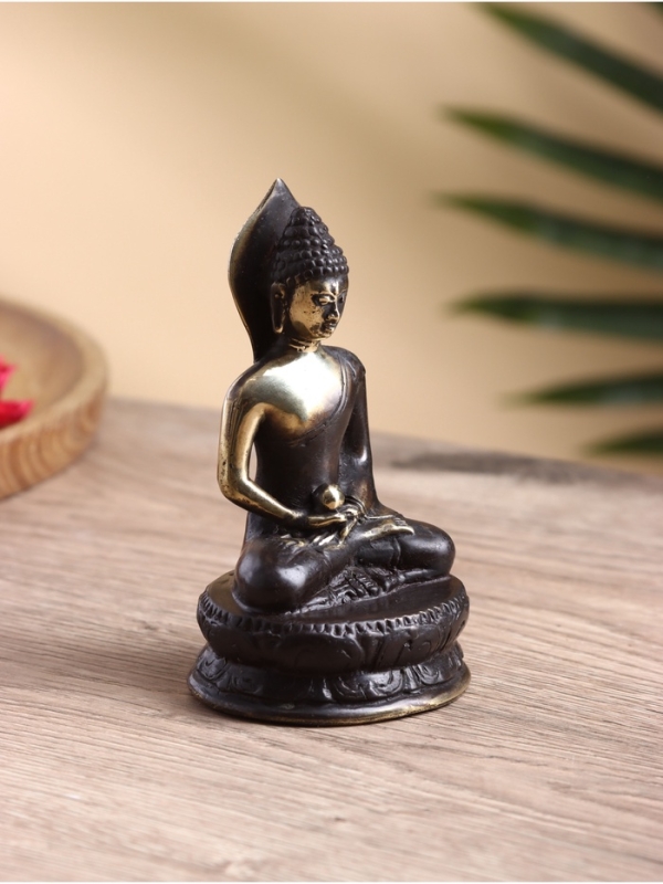 Сувенир бронза Сувенир бронза "Будда" 8х7х13 см