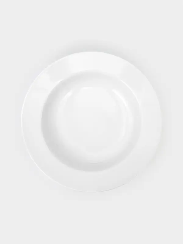 Тарелка глубокая Добрушский завод &laquo;Тренд&raquo;, 450 мл, d=24 см, фарфор, белая