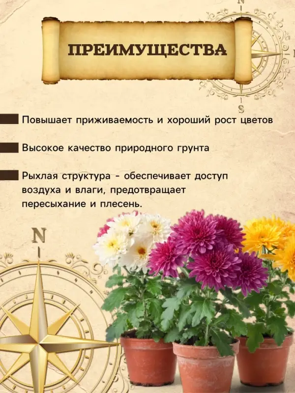 Грунт Цветочный Универсальный PETER PEAT, линия &laquo;ПРО&raquo;,10 л