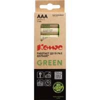 Батарейка Комус Green AAA/LR03 12 шт/уп