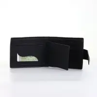 Портмоне мужское на магните, чёрное