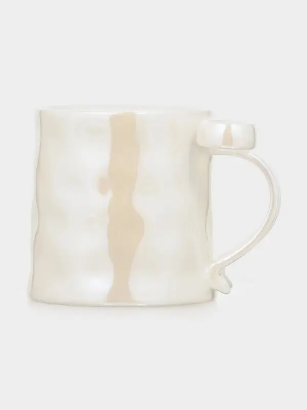 Кружка 350 ид Кружка 350 ид "Бантик" 8,5х9 см белый бант