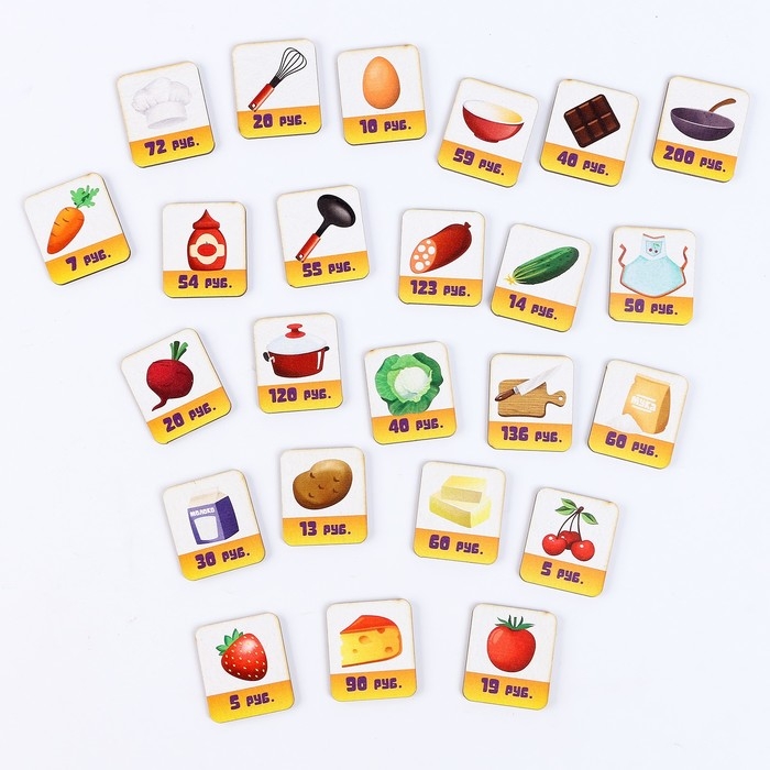 Настольная игра «За покупками» Настольная игра «За покупками»